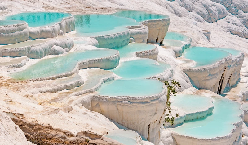 Faire une journée d'excursion à Pamukkale et Hierapolis