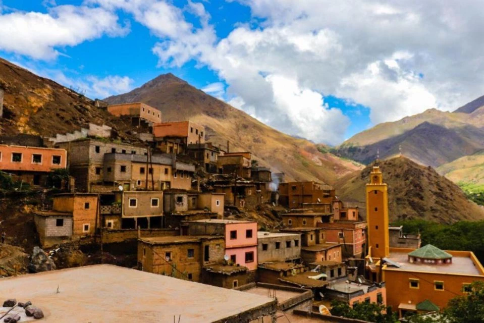 les villages berbères de la vallée de l'Ourika