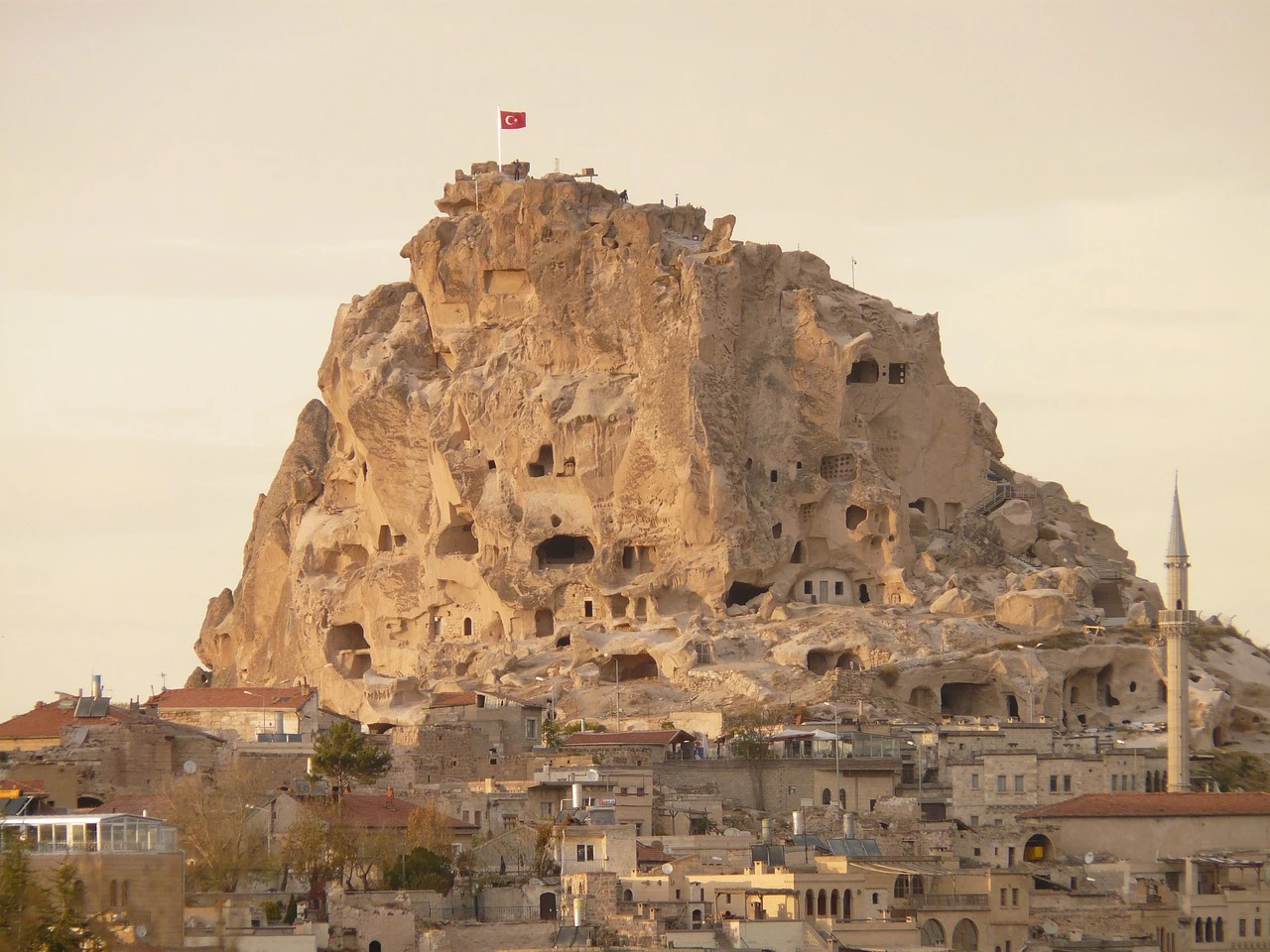 Visite de la forteresse d'Uchisar