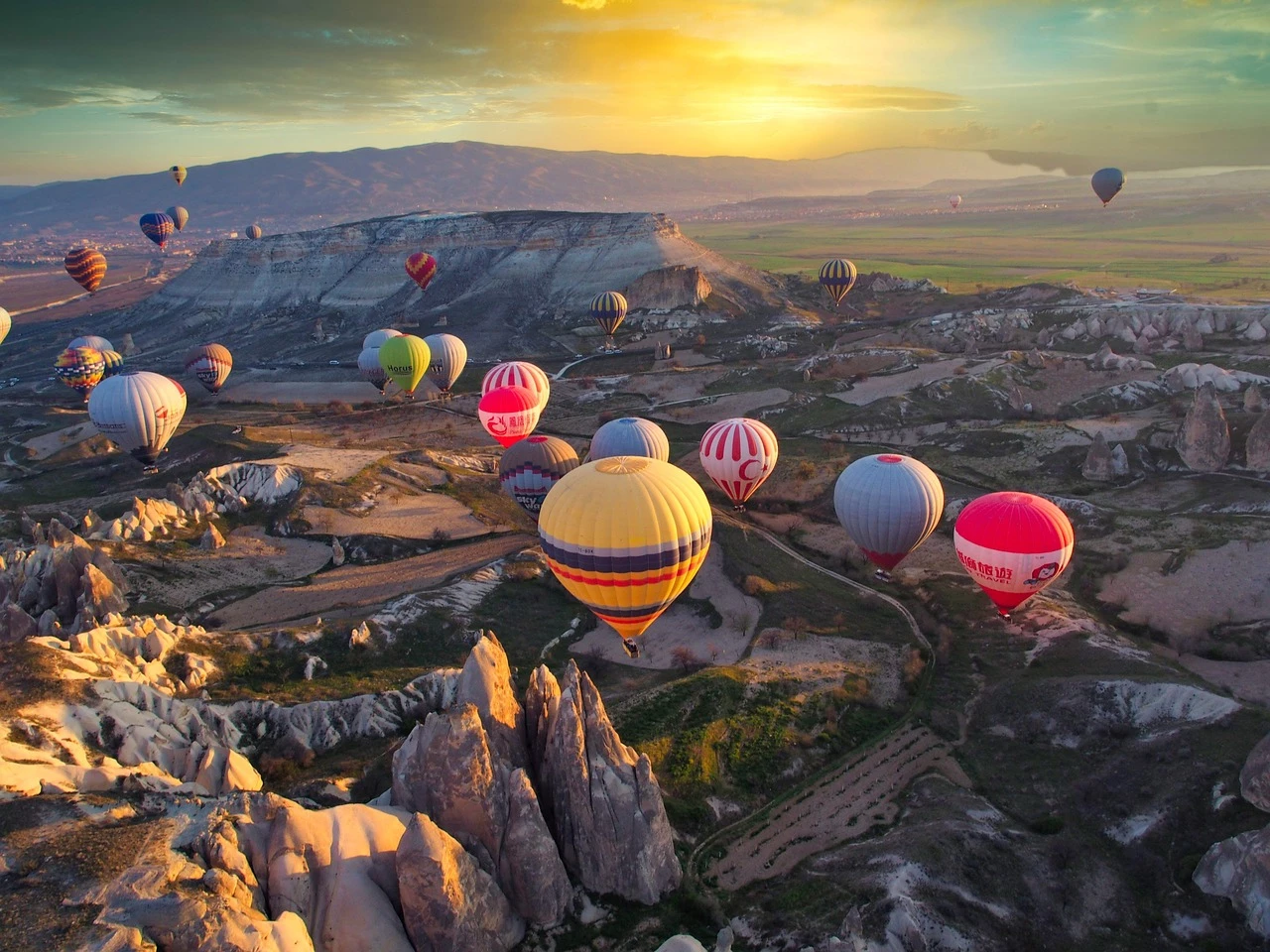 Vol en montgolfière