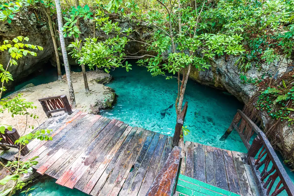 Cenotes (puits naturels)